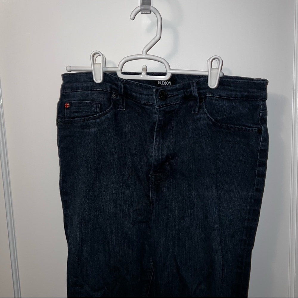 Dark Blue Hudson skinny jeans